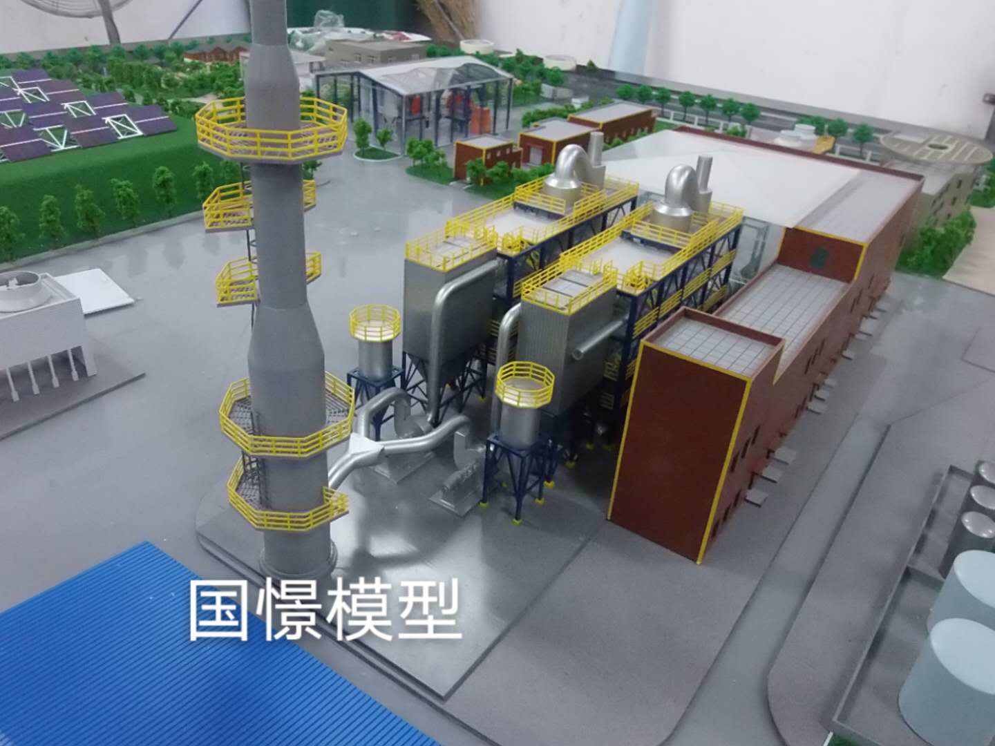 长武县工业模型