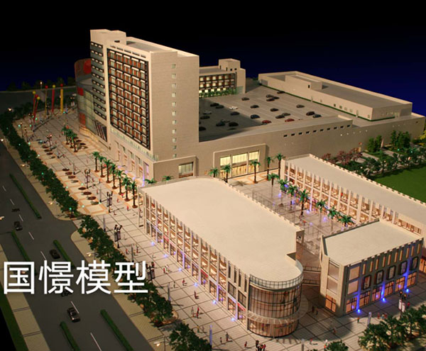长武县建筑模型
